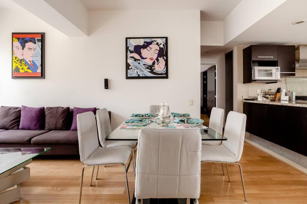 Beautiful Apartment In Polanco Area With Amenities เม็กซิโกซิตี้ ภายนอก รูปภาพ